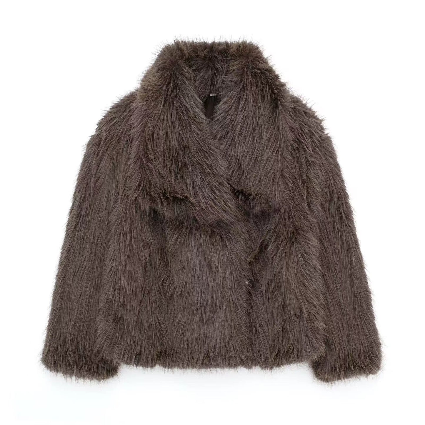 veste fourrure luxe