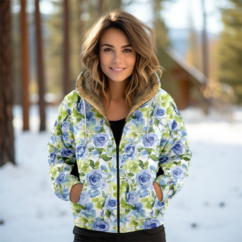 Veste à capuche doublée