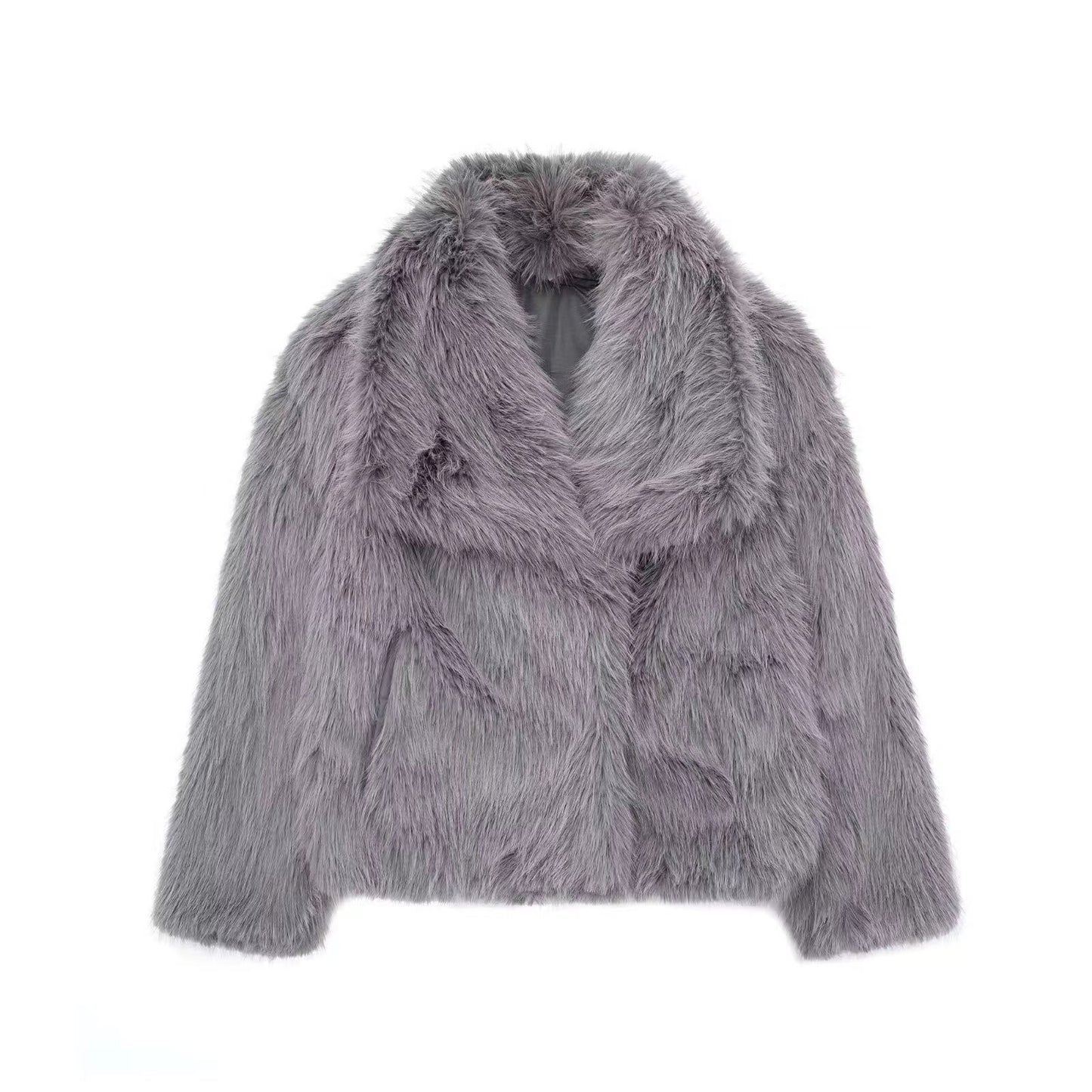veste fourrure luxe
