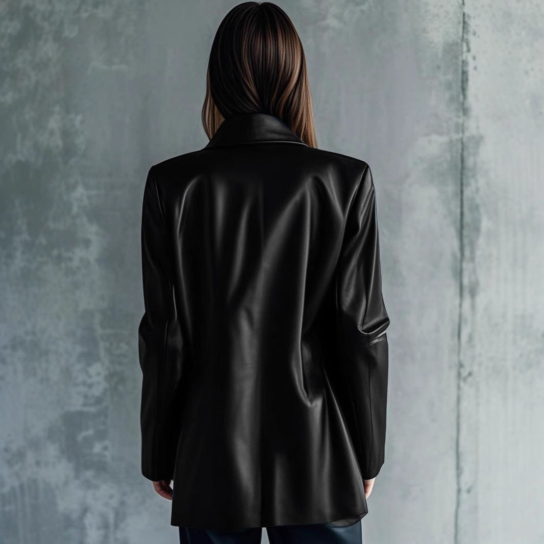 Veste en cuir