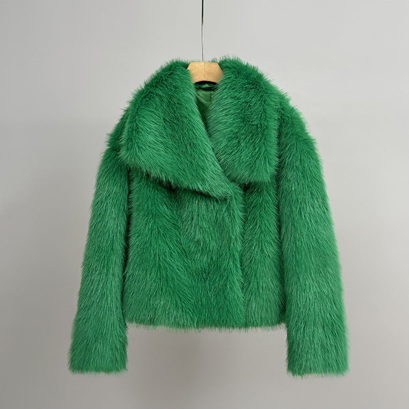 veste fourrure luxe