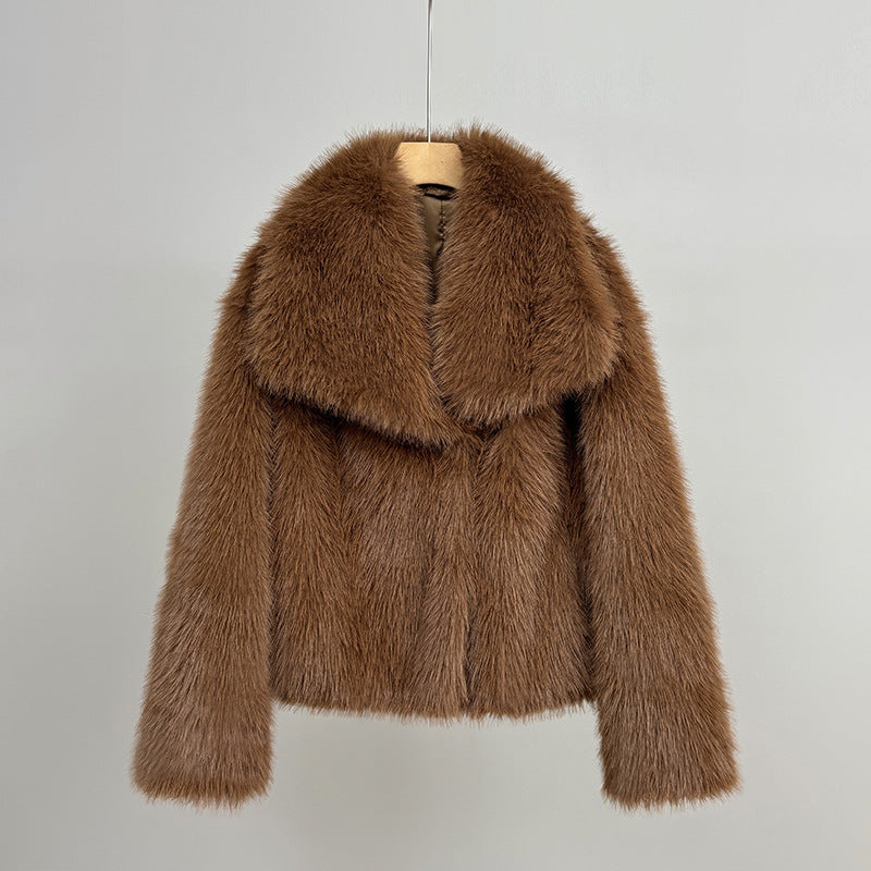 veste fourrure luxe