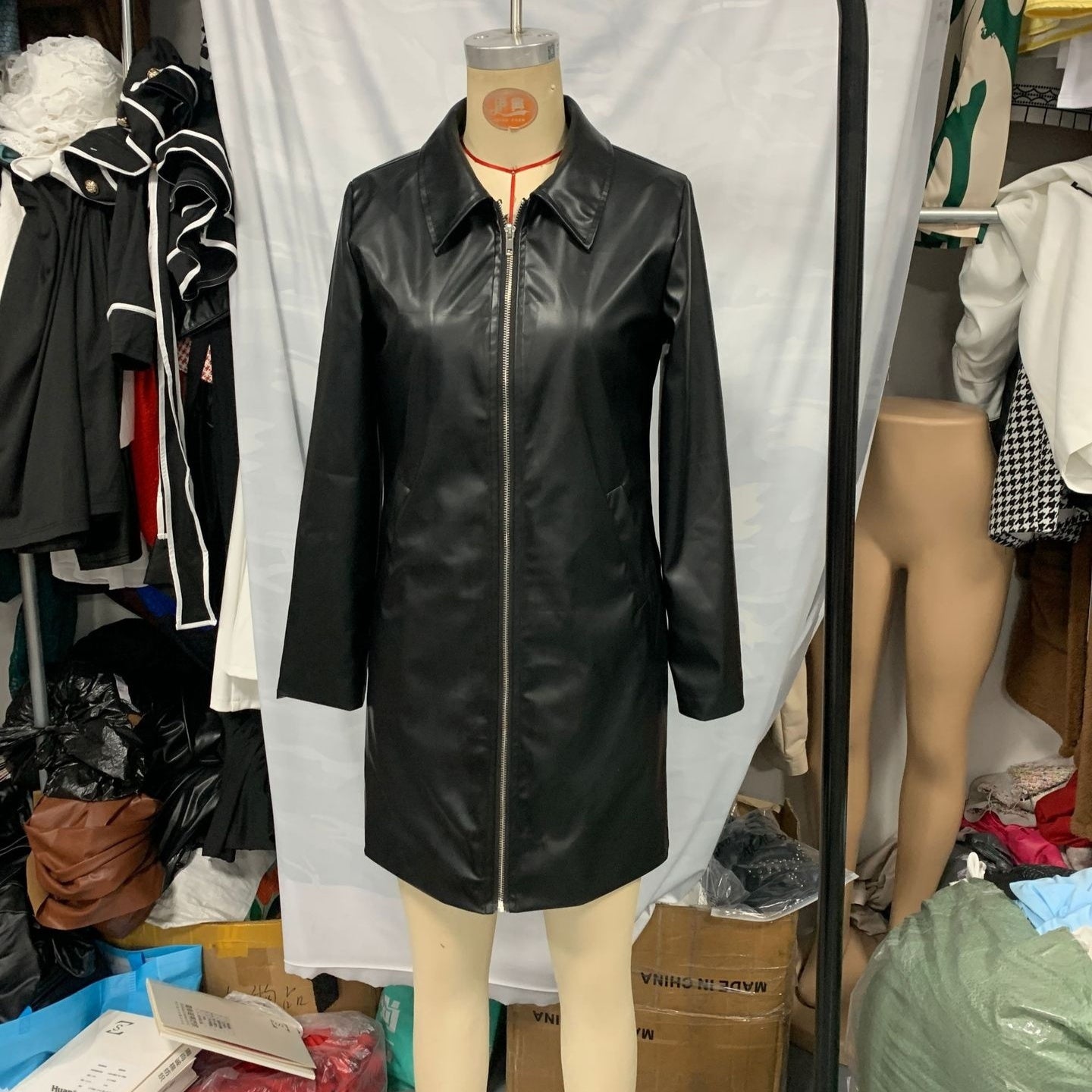 Veste en cuir