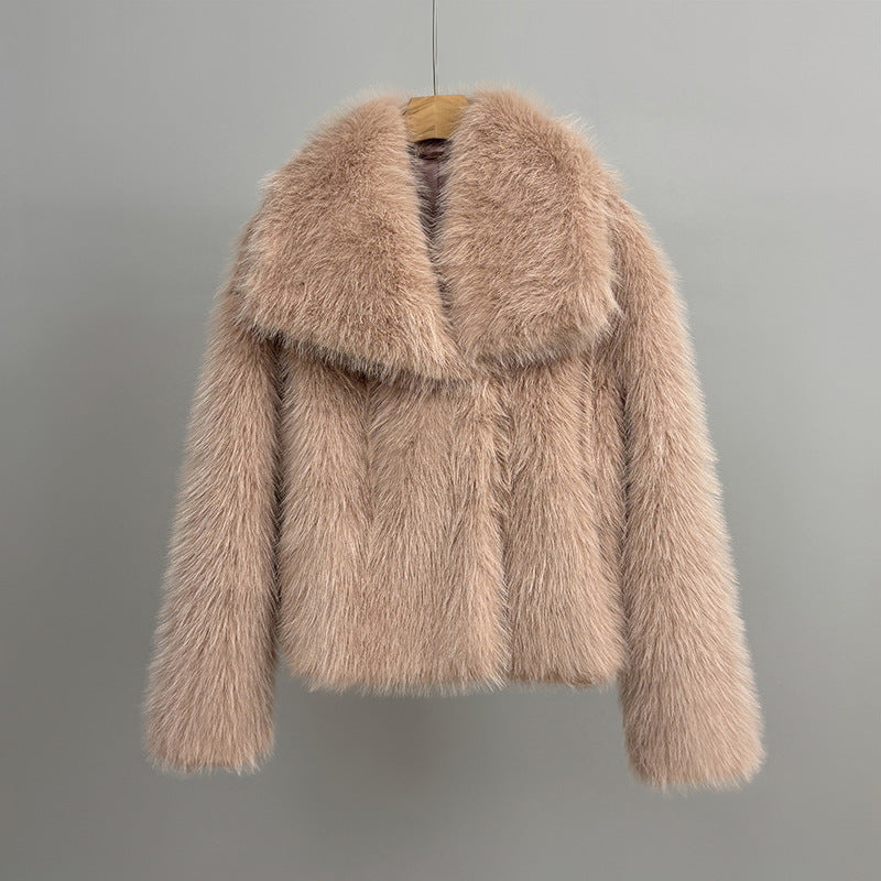 veste fourrure luxe