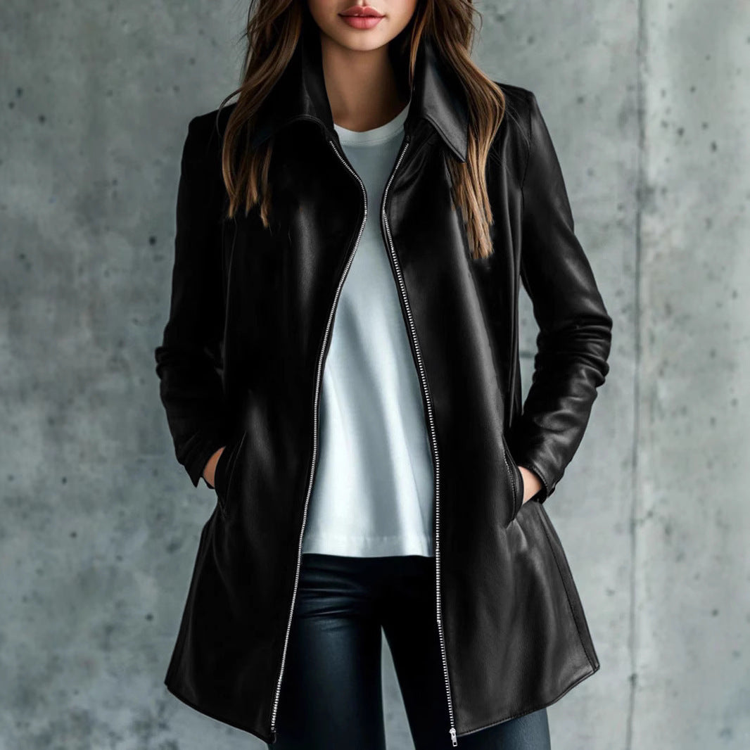 Veste en cuir