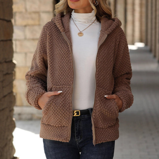 Gilet cocoon zippé